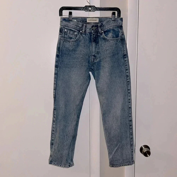Superdry high rise skinny jeans size 24 - Picture 1 of 8